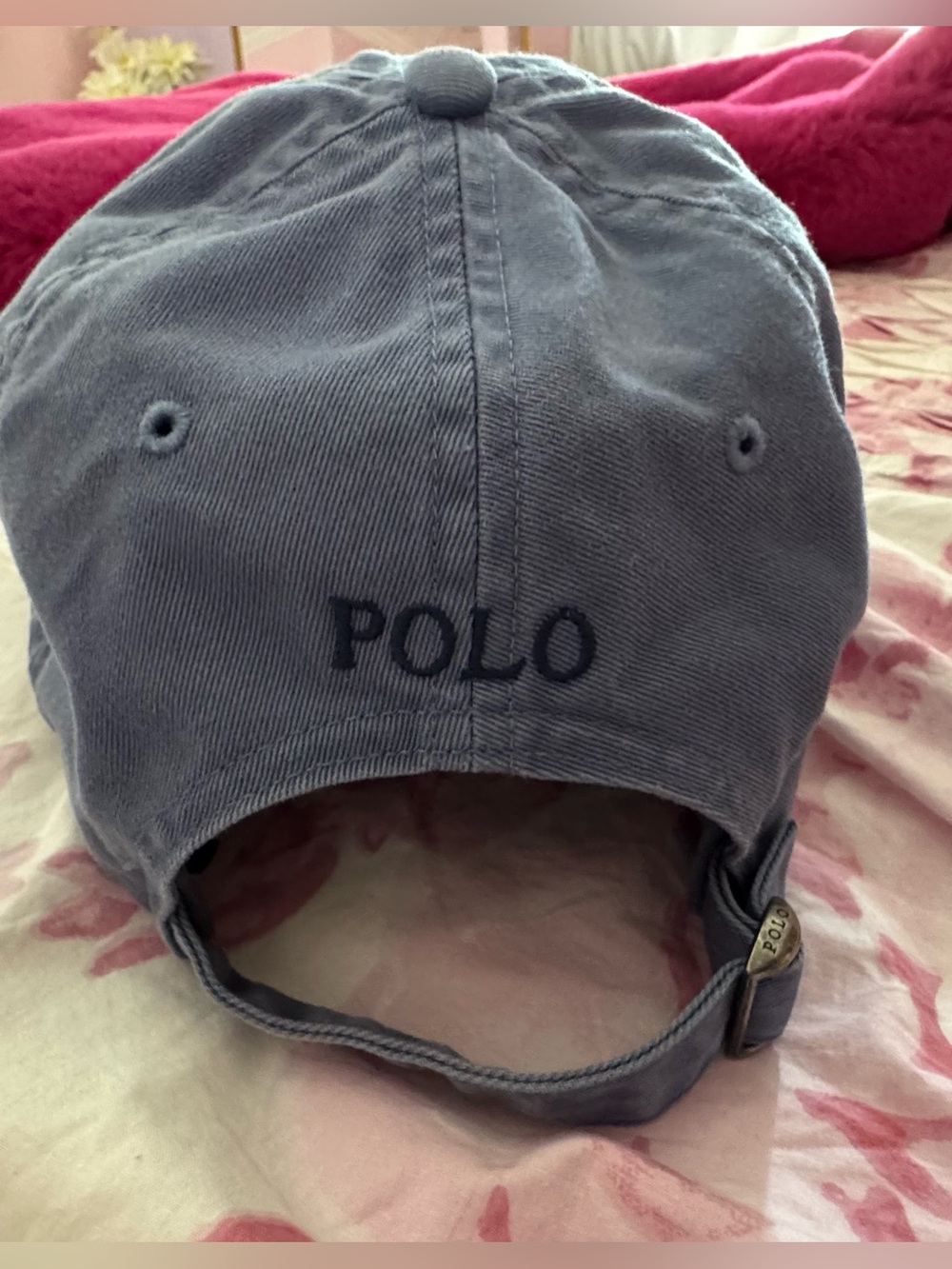 Polo by Ralph Lauren Blue Classic Baseball Cap in light blue - Picture 3 of 5